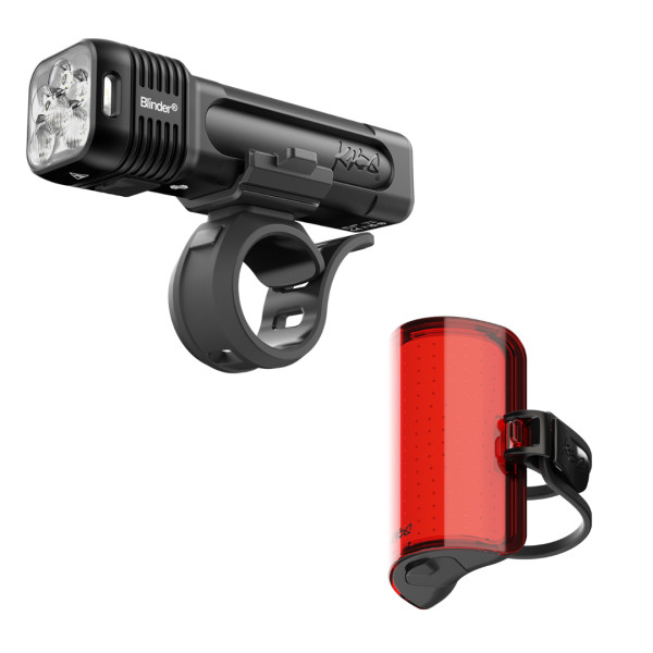 Knog Blinder 1400 + Cobber Reflex žibintų komplektas