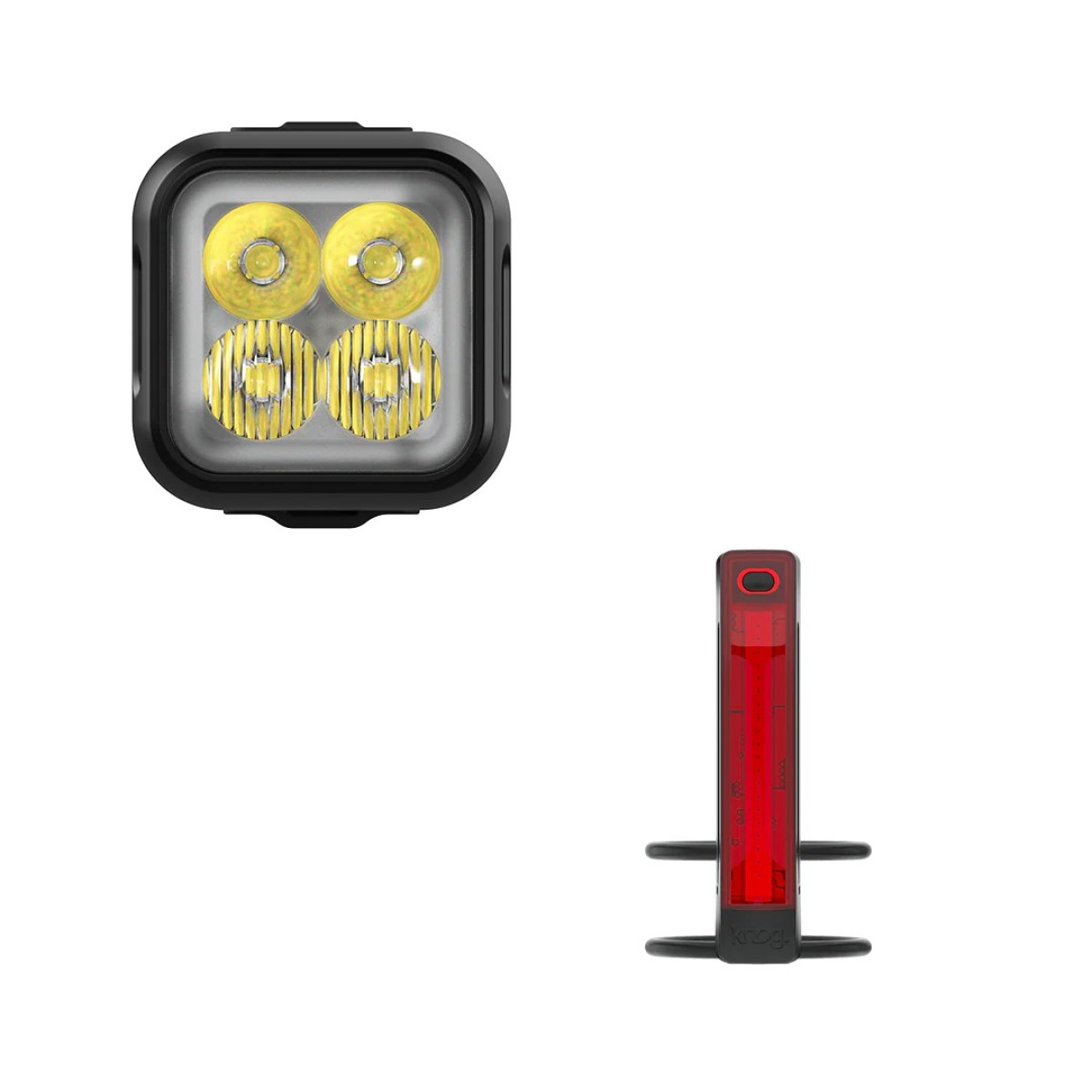Knog Blinder 600 + Knog Plus žibintų komplektas Knog Blinder 600 + Knog Plus žibintų komplektas