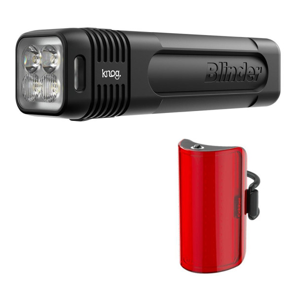 Knog Blinder 900 + Knog Mid Cobber žibintų komplektas