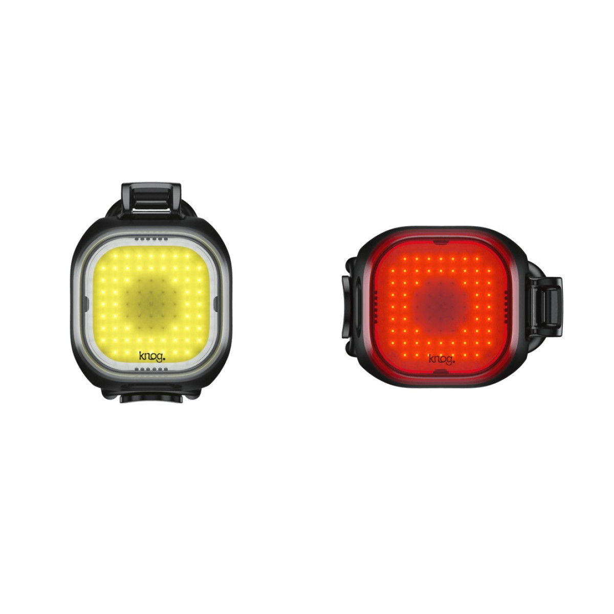 Knog Blinder Mini Twinpack žibintų komplektas | Square Knog Blinder Mini Twinpack žibintų komplektas | Square