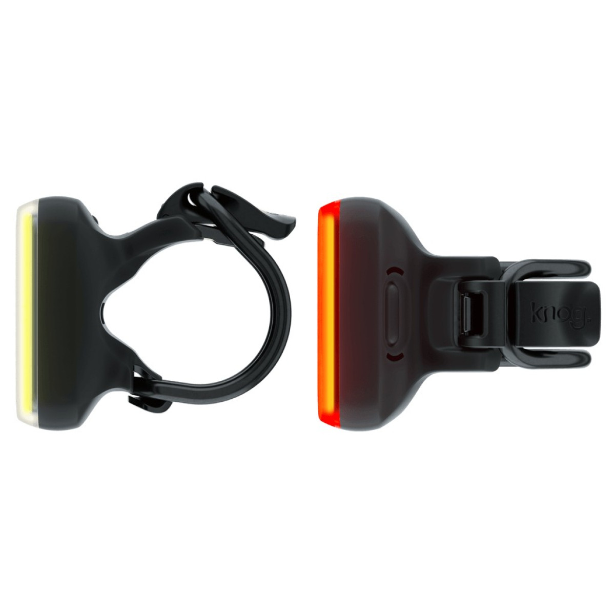 Knog Blinder Twinpack žibintų komplektas | Square Knog Blinder Twinpack žibintų komplektas | Square