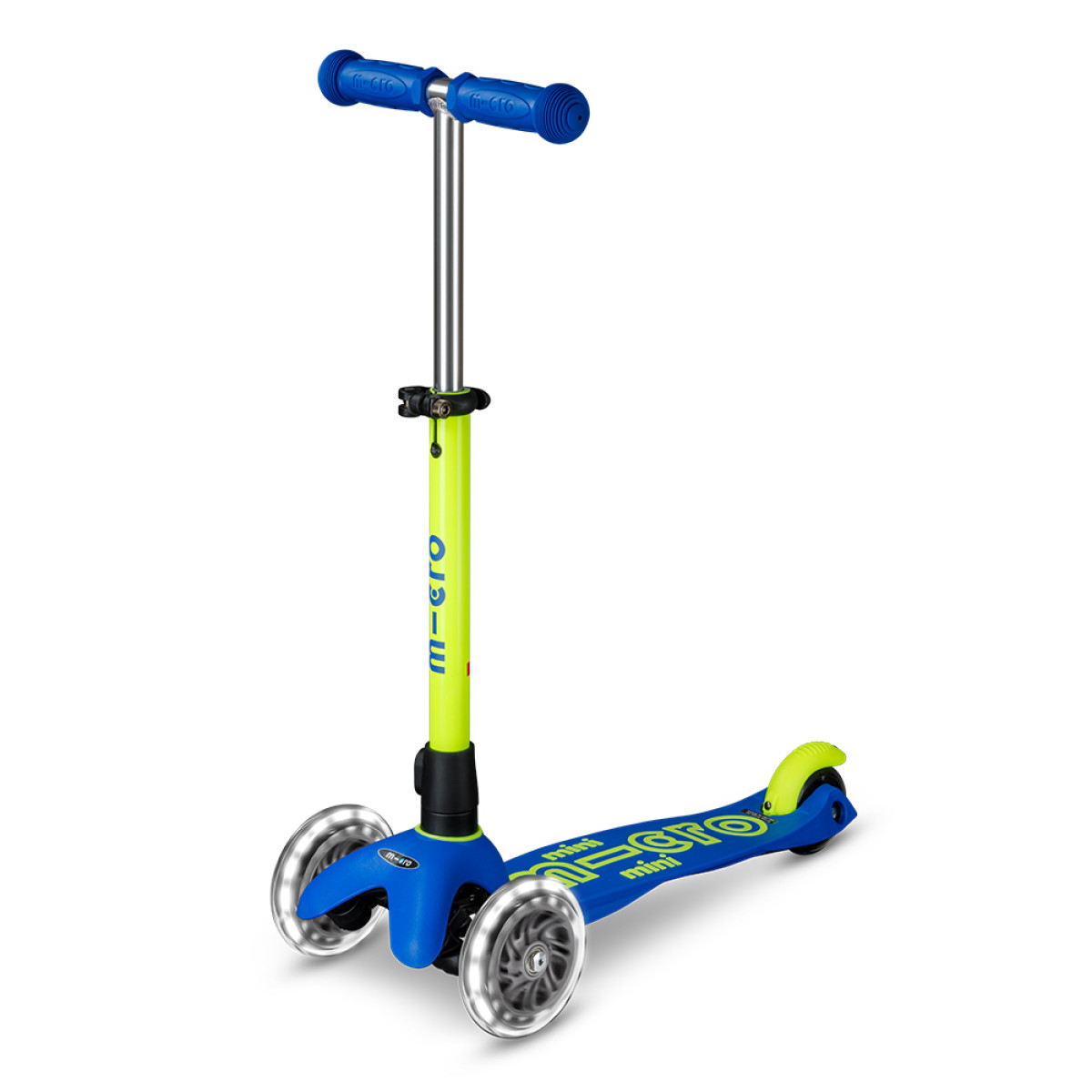 Mini Micro Deluxe Neon LED Scooter | Canary Yellow