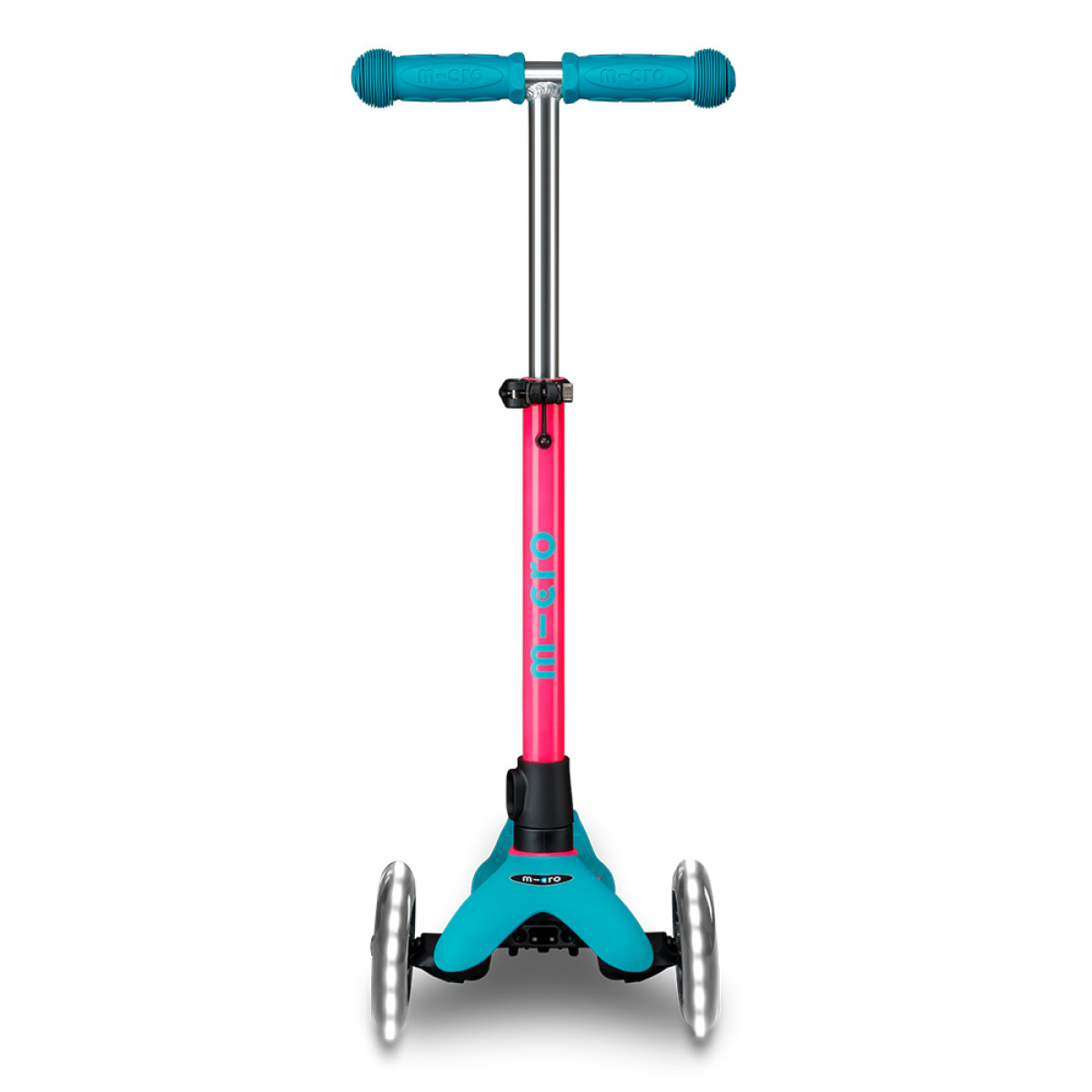 Mini Micro Deluxe Neon LED Scooter | Marine Pink