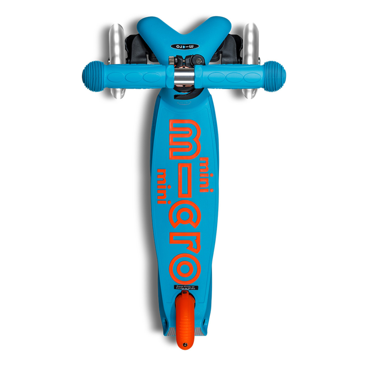 Mini Micro Deluxe Neon LED paspirtukas | Sunset Orange