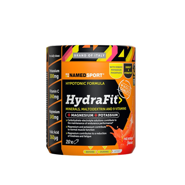 NamedSport Hydrafit elektrolitų gėrimas | 400 g
