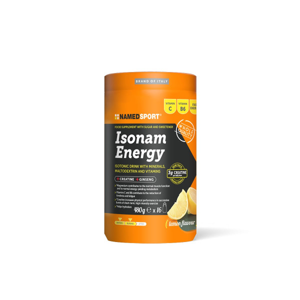 NemedSport Isonam Energy izotoninis gėrimas | 480 g | Lemon