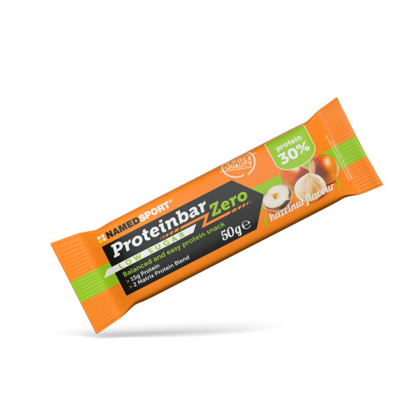 NamedSport Proteinbar Zero baltyminis batonėlis | 50 g | Hazelnut