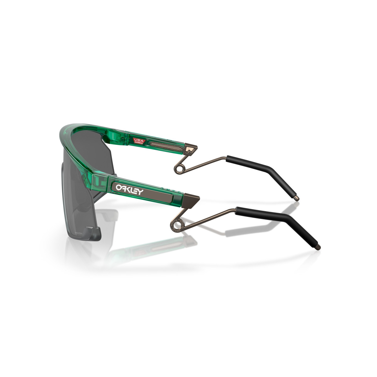 Oakley Bxtr Metal akiniai | Transparent Viridian - Prizm Black