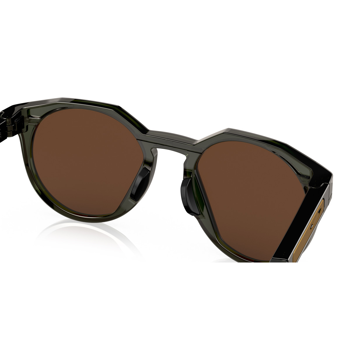Oakley Hstn Sunglasses | Polarized | Olive Ink - Prizm Tungsten