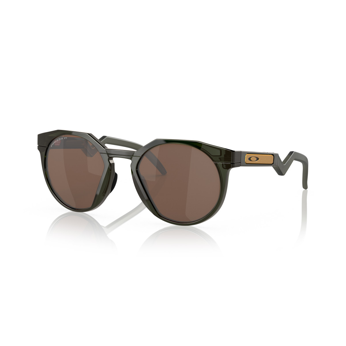 Oakley Hstn Sunglasses | Polarized | Olive Ink - Prizm Tungsten