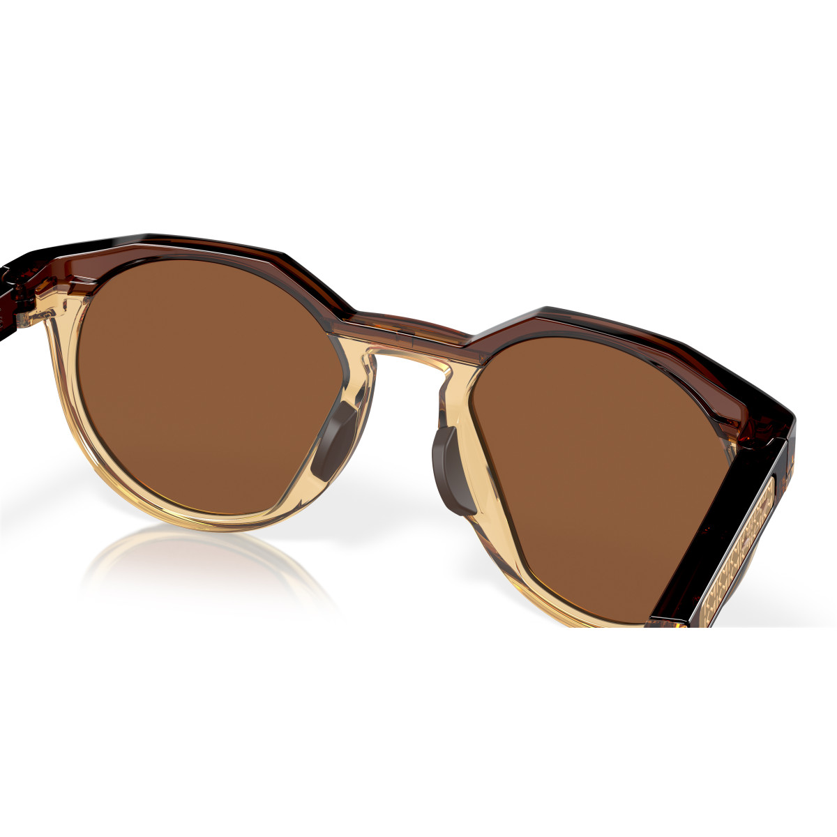 Oakley Hstn akiniai | Kylian Mbappé | Dark Amber Light Curry - Prizm Tungsten