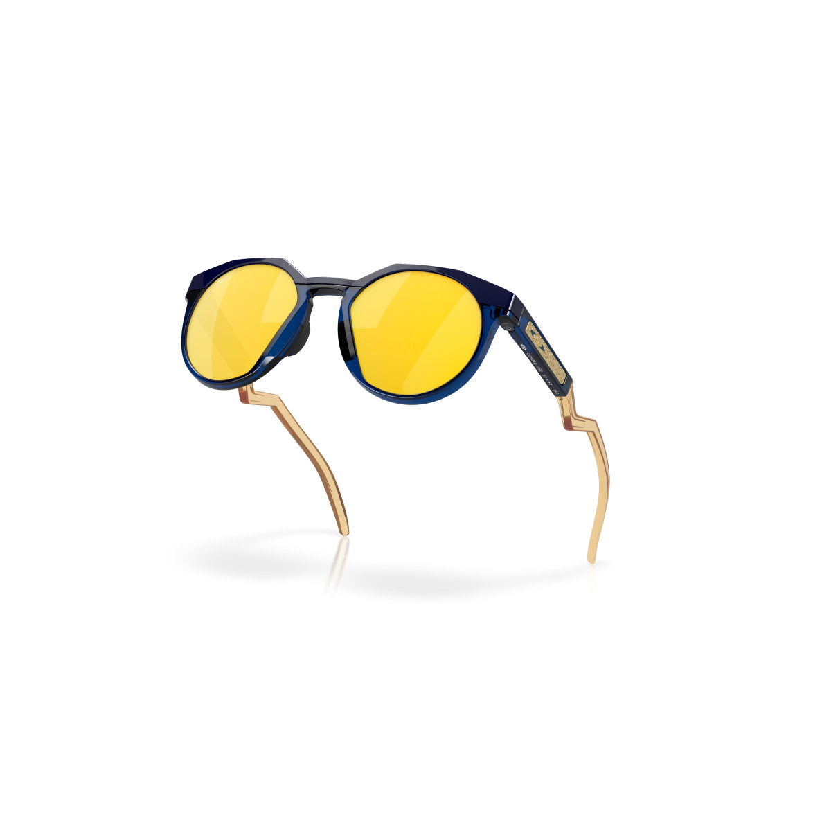 Oakley Hstn Sunglasses | Navy Transparent Blue - Prizm 24k Polarized