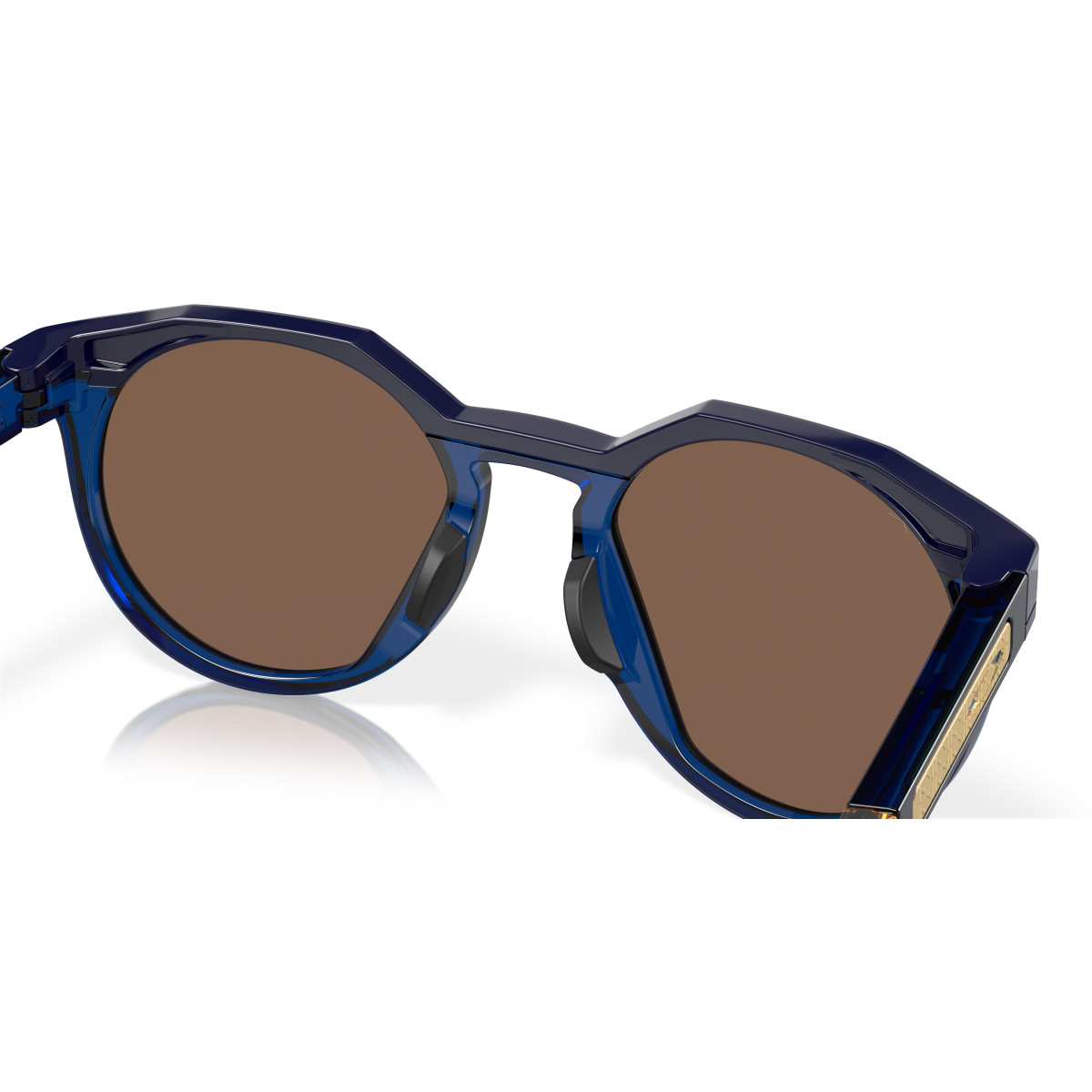 Oakley Hstn Sunglasses | Navy Transparent Blue - Prizm 24k Polarized