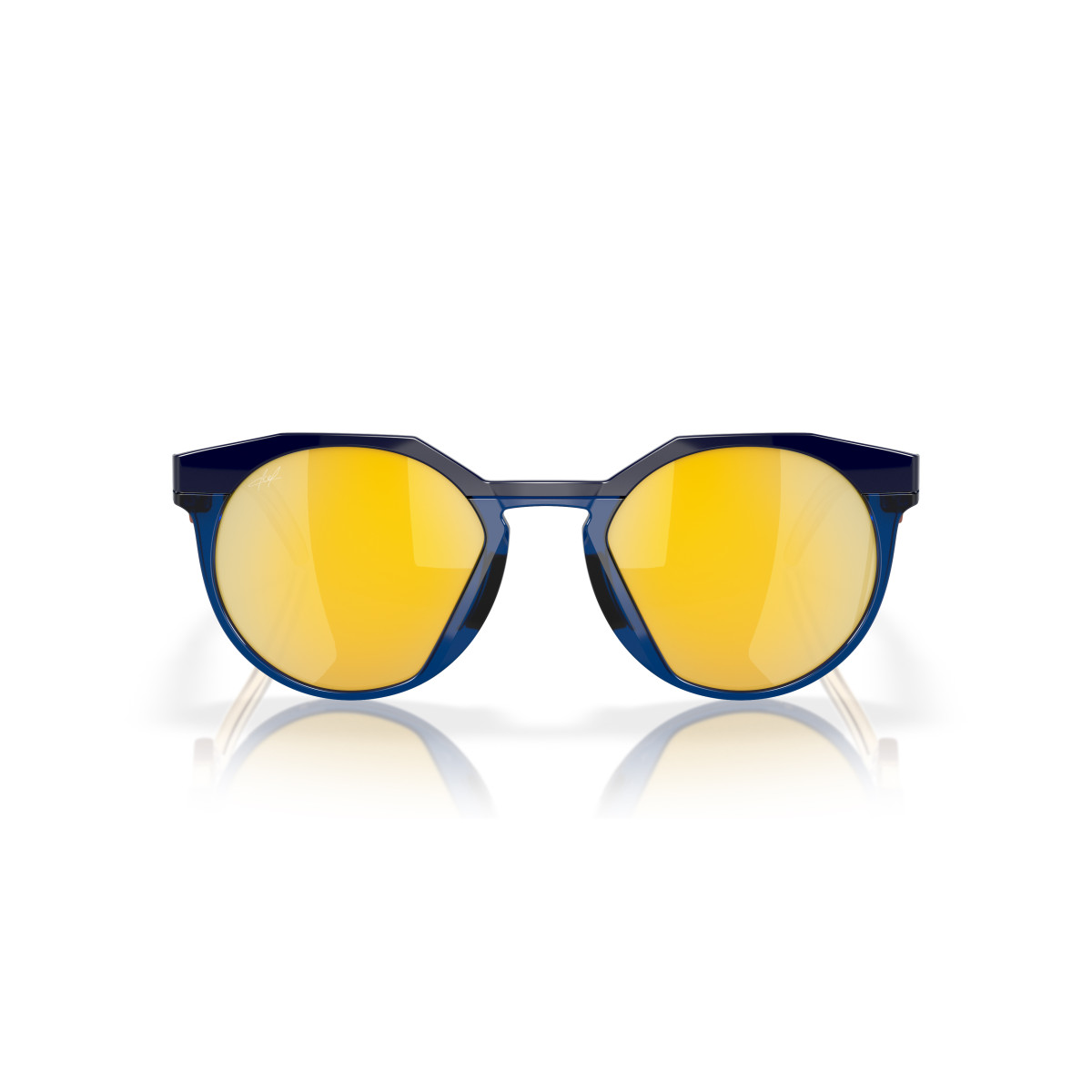 Oakley Hstn Sunglasses | Navy Transparent Blue - Prizm 24k Polarized