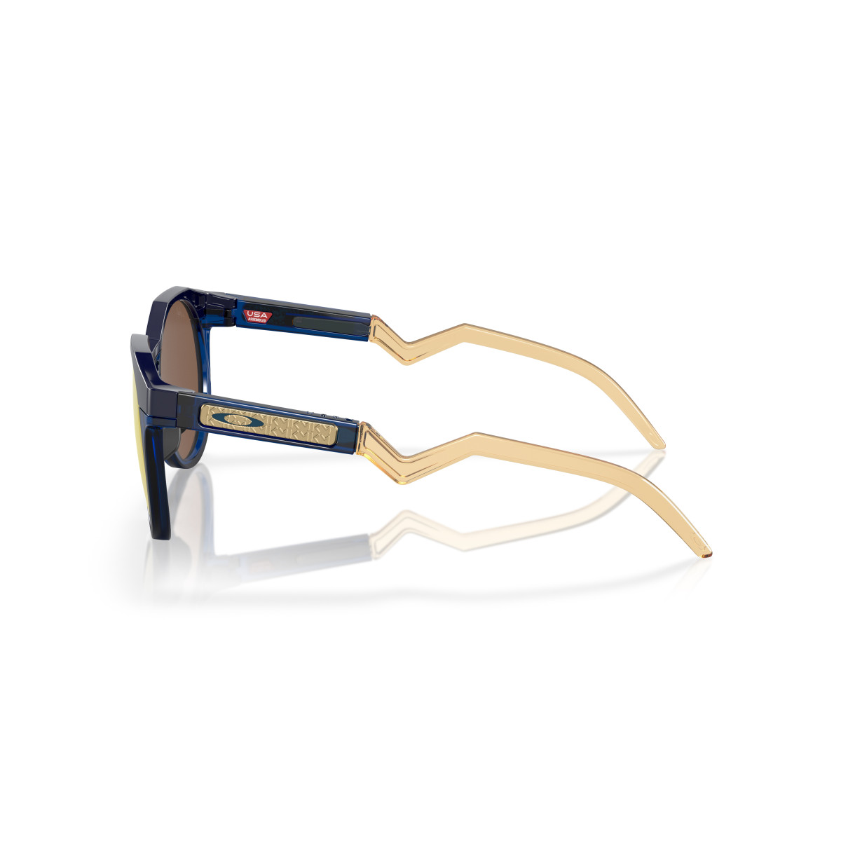 Oakley Hstn Sunglasses | Navy Transparent Blue - Prizm 24k Polarized
