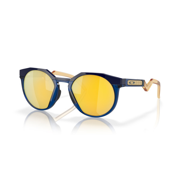 Oakley Hstn Sunglasses | Navy Transparent Blue - Prizm 24k Polarized