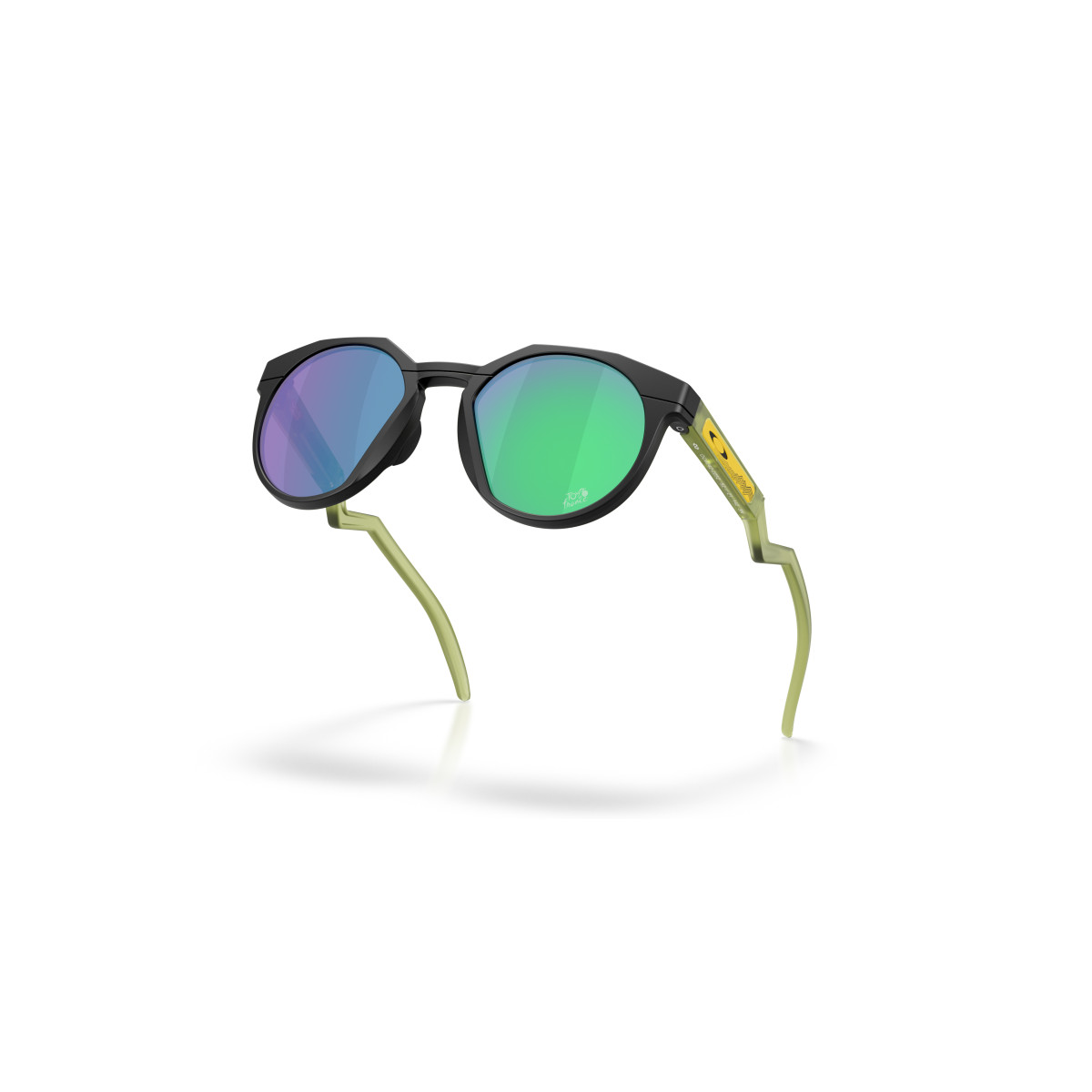 Oakley Hstn Sunglasses | Tour de France | Matte Black - Prizm Jade