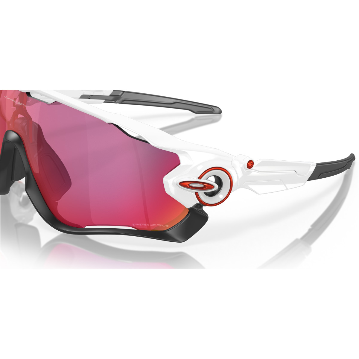 Oakley Jawbreaker akiniai | Polished White - Prizm Road