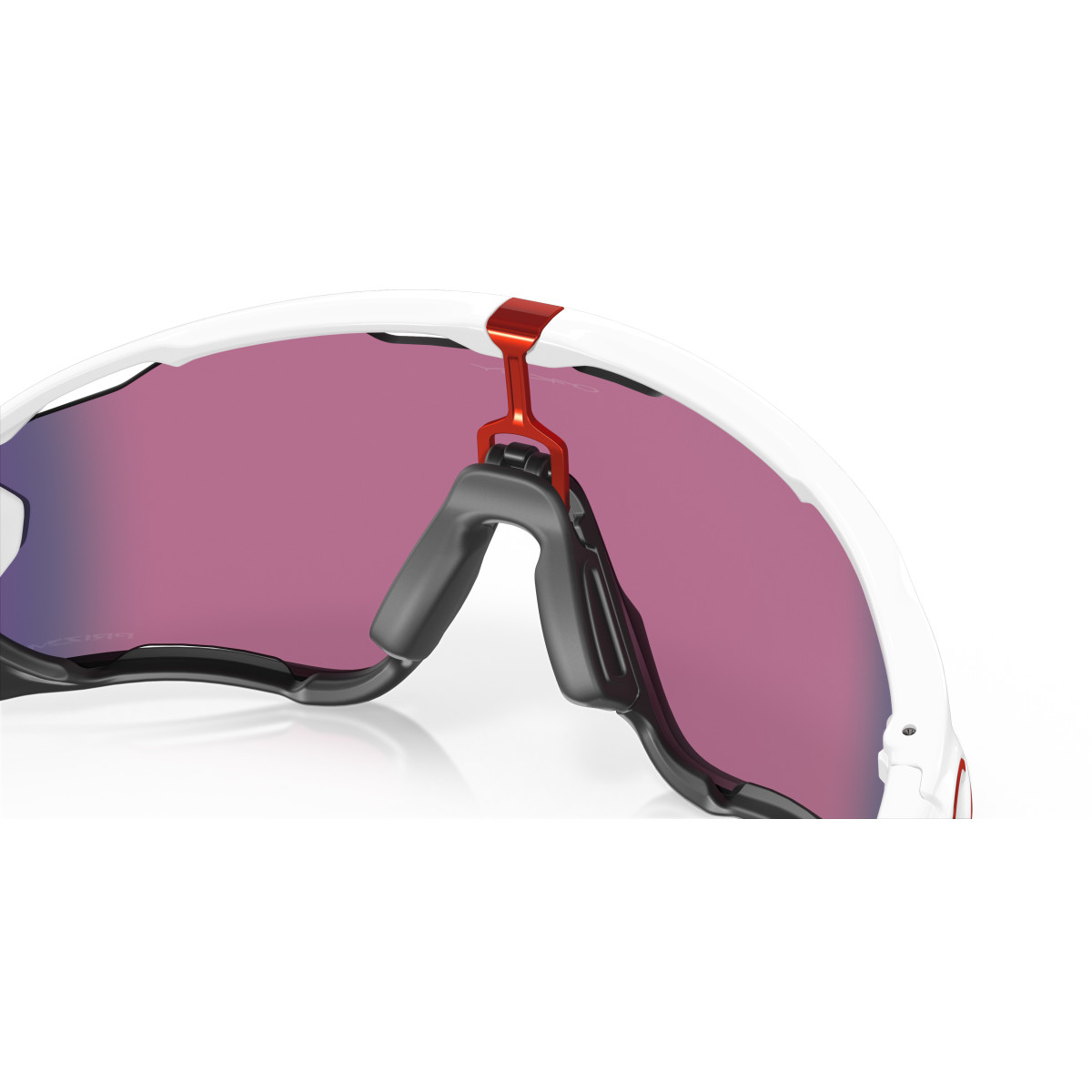 Oakley Jawbreaker akiniai | Polished White - Prizm Road