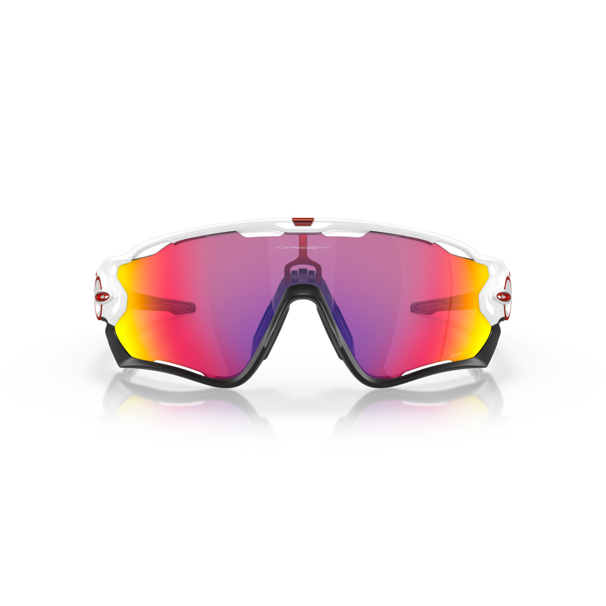 Oakley Jawbreaker akiniai | Polished White - Prizm Road
