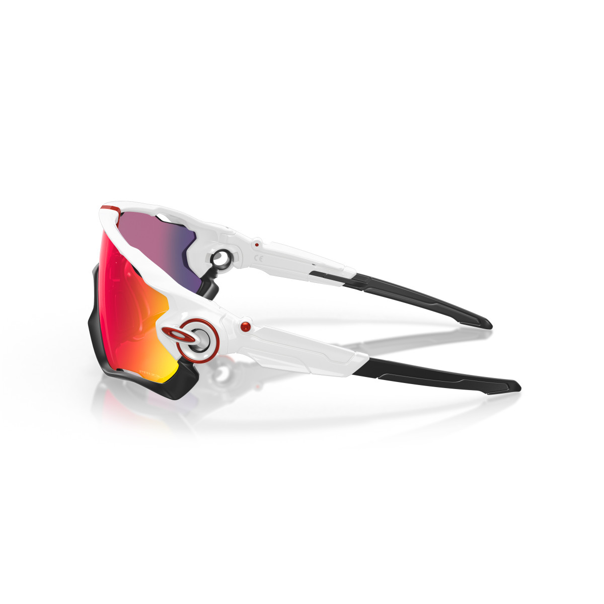 Oakley Jawbreaker akiniai | Polished White - Prizm Road