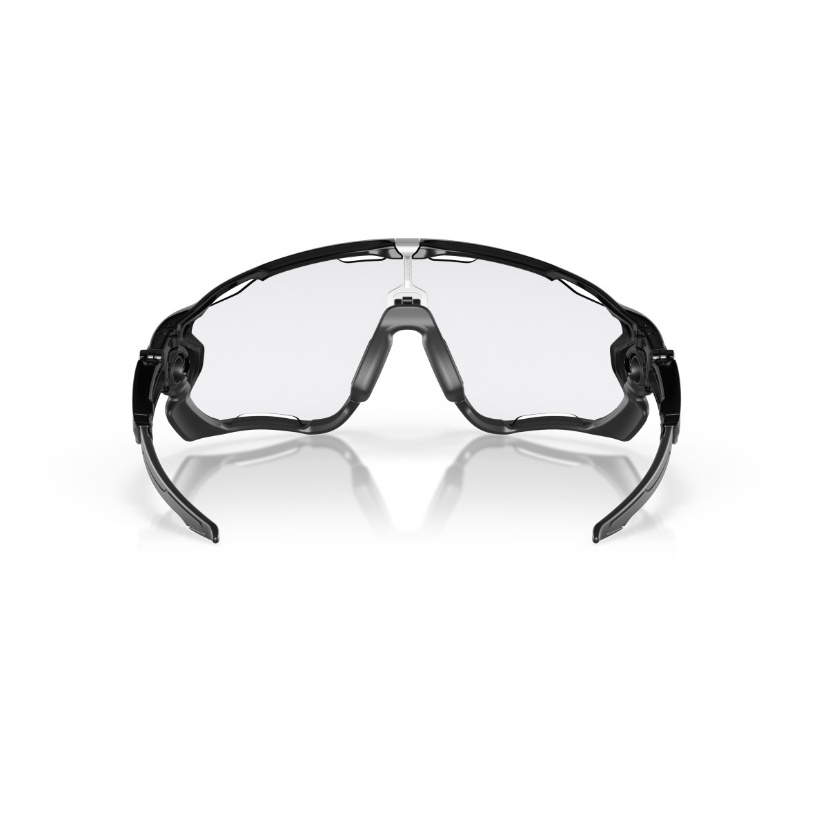 Oakley Jawbreaker Sunglasses | Photochromic | Polished Black - Clear to Black Iridium