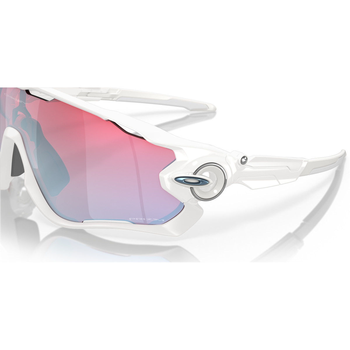 Oakley Jawbreaker akiniai | Polished White - Prizm Snow Sapphire