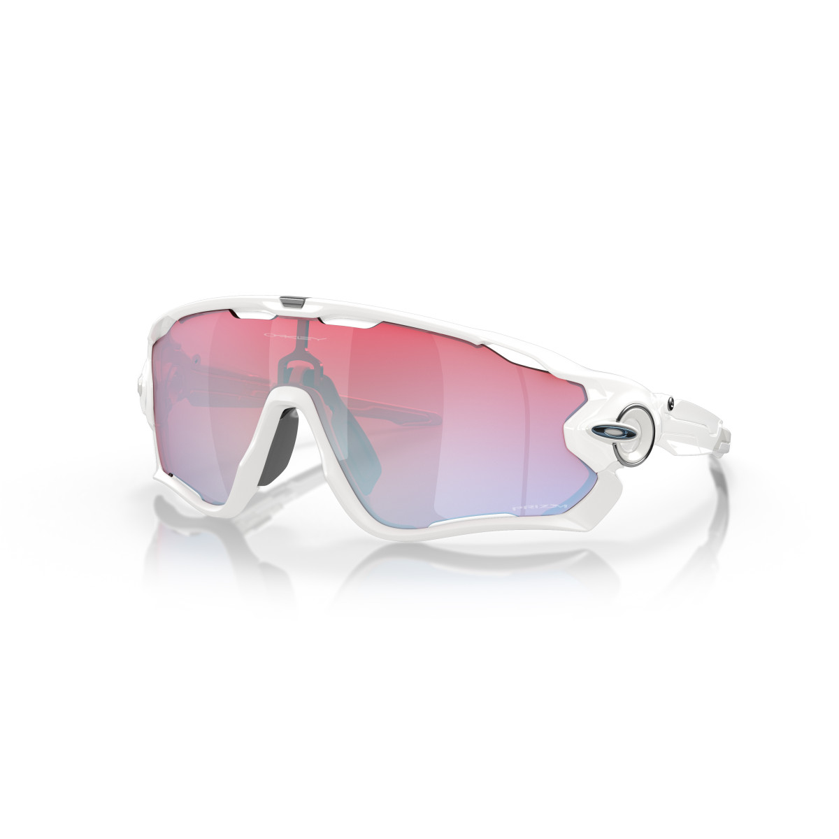 Oakley Jawbreaker akiniai | Polished White - Prizm Snow Sapphire