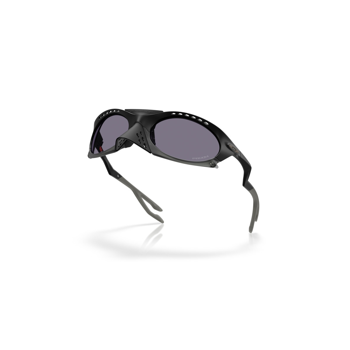 Oakley Plantaris Sunglasses | Matte Black - Prizm Grey