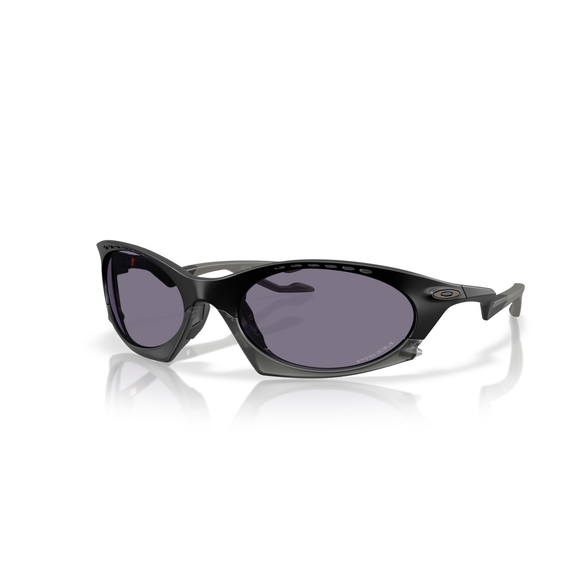 Oakley Plantaris Sunglasses | Matte Black - Prizm Grey
