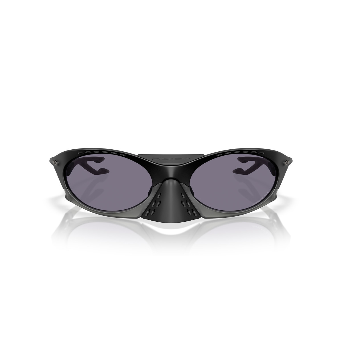 Oakley Plantaris Sunglasses | Matte Black - Prizm Grey