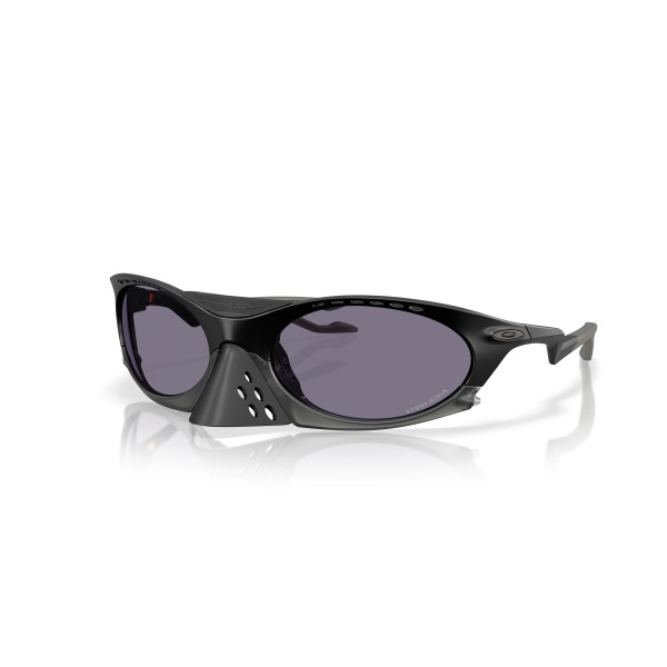 Oakley Plantaris Sunglasses | Matte Black - Prizm Grey
