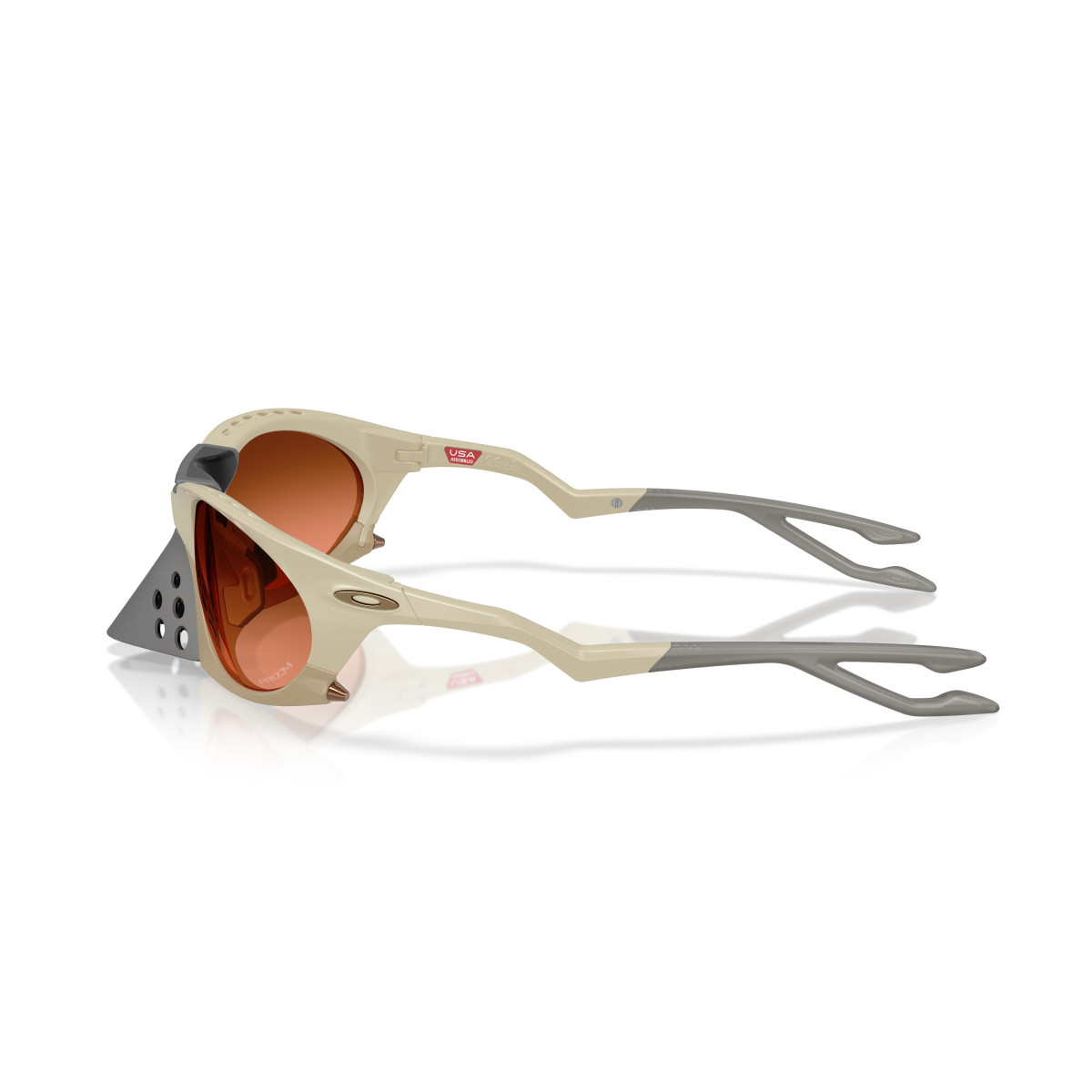 Oakley Plantaris Sunglasses | Matte Sand - Prizm Bronze Gradient