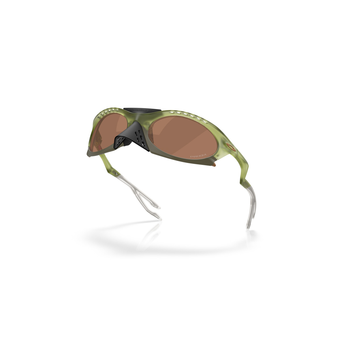 Oakley Plantaris Sunglasses | Matt Transparent Fern - Prizm Tungsten