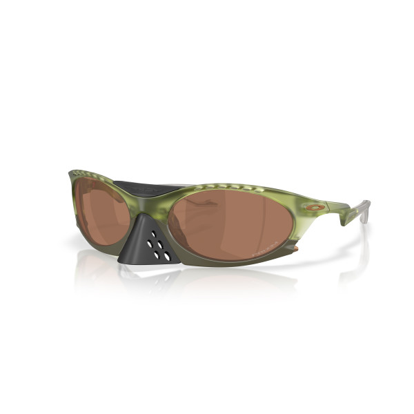 Oakley Plantaris Sunglasses | Matt Transparent Fern - Prizm Tungsten