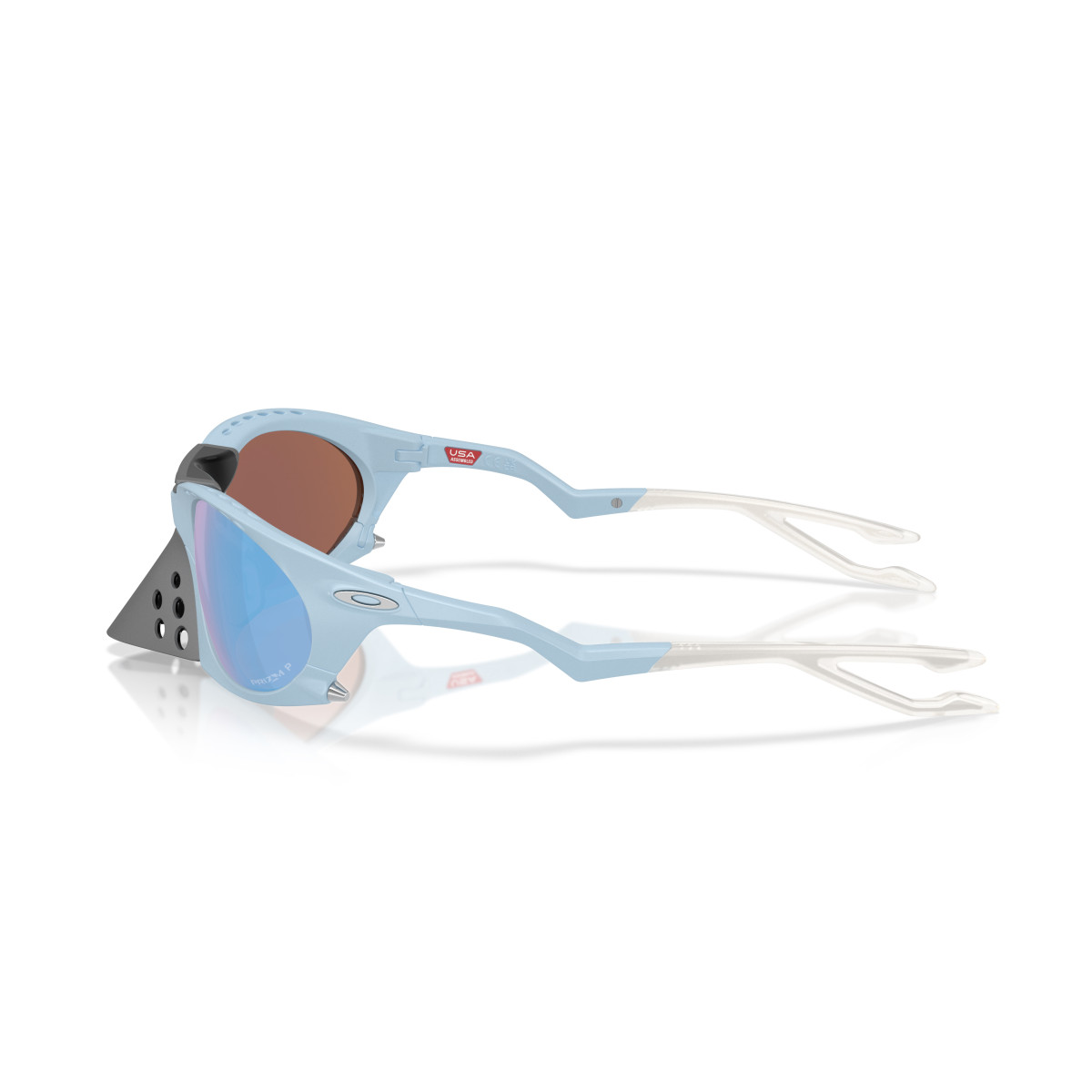 Oakley Plantaris Sunglasses | Polarized | Matte Stonewash - Prizm Deep Water