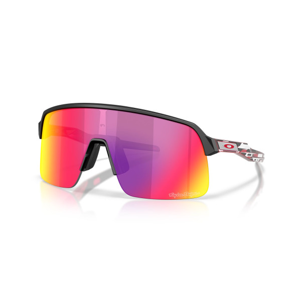 Oakley Sutro Lite Sunglasses | Troy Lee Designs | Matte Black - Prizm Road