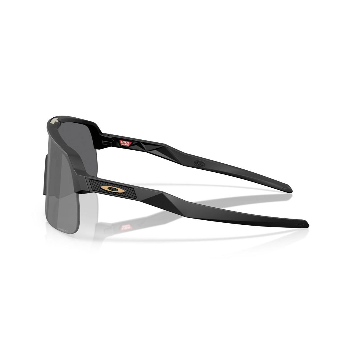 Oakley Sutro Lite S akiniai | Matte Black - Prizm Black - Gold Logo