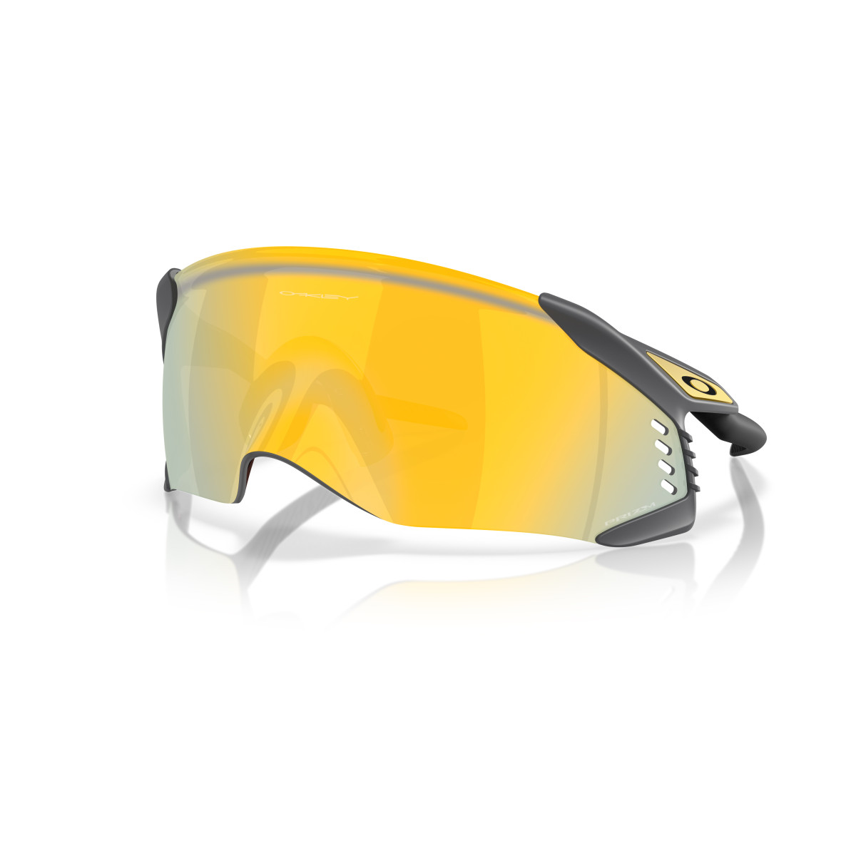 Oakley Velo Kato Sunglasses | Matte Carbon - Prizm Road