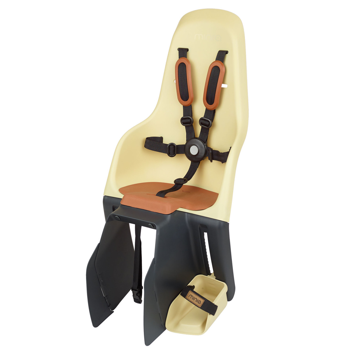 Polisport Minia CFS 26-29" Rack Child Bike Seat | Yellow Polisport Minia CFS 26-29" Rack Child Bike Seat | Yellow