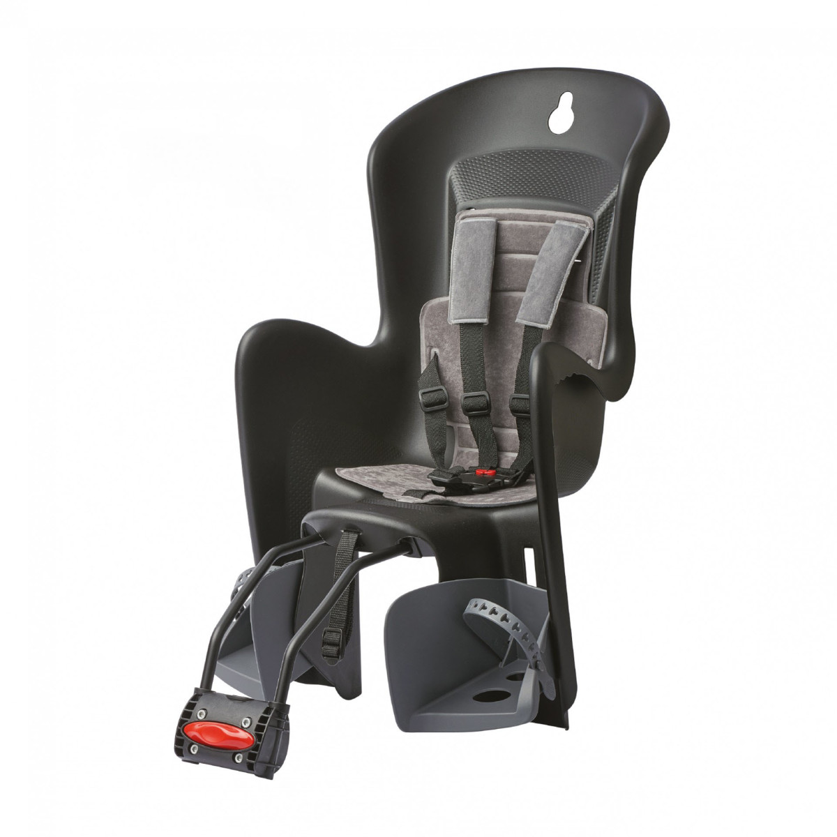 Polisport Bilby Maxi FF 26-28" vaikiška kėdutė dviračiui ant rėmo | Black - Dark Grey Polisport Bilby Maxi FF 26-28" vaikiška kėdutė dviračiui ant rėmo | Black - Dark Grey