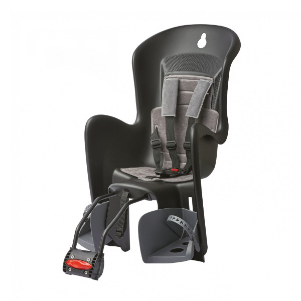 Polisport Bilby Maxi FF 26-28" Child Bike Seat | Black - Dark Grey