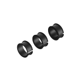 Quad Lock® motociklo vairo laikiklio tarpinių rinkinyss