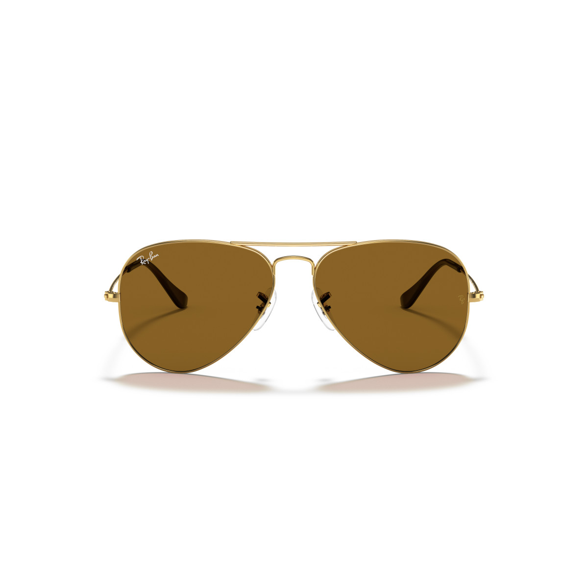 Ray-Ban Aviator Metal Large akiniai | Arista Gold - B-15 Brown