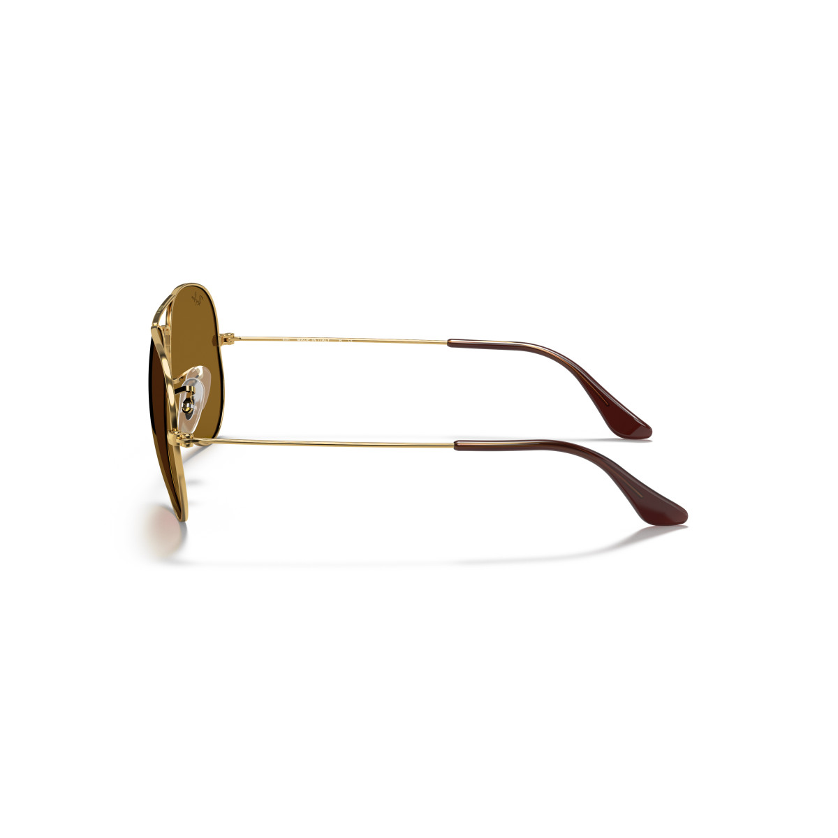 Ray-Ban Aviator Metal Large akiniai | Arista Gold - B-15 Brown