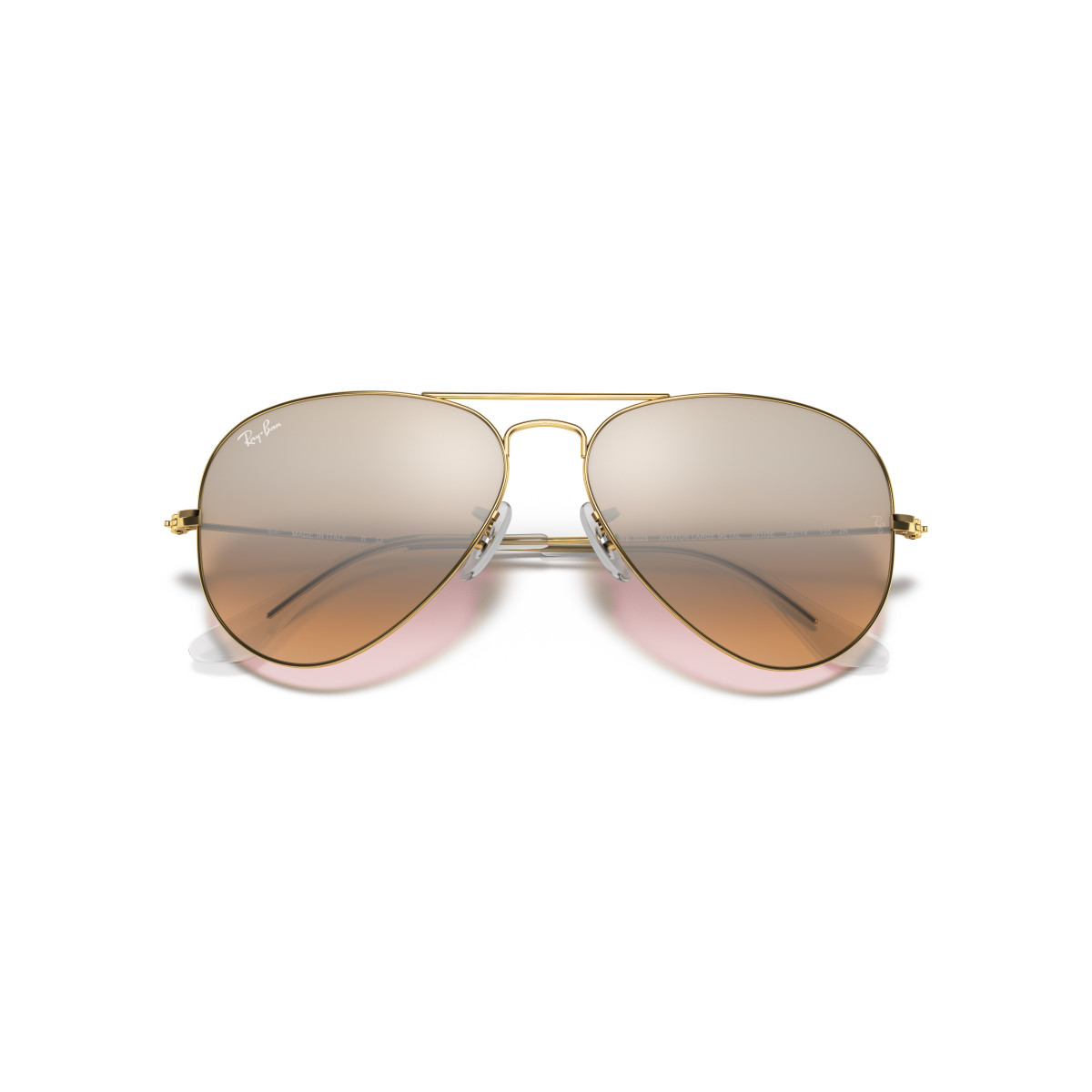 Ray-Ban Aviator Metal Large akiniai | Arista Gold - Silver Pink
