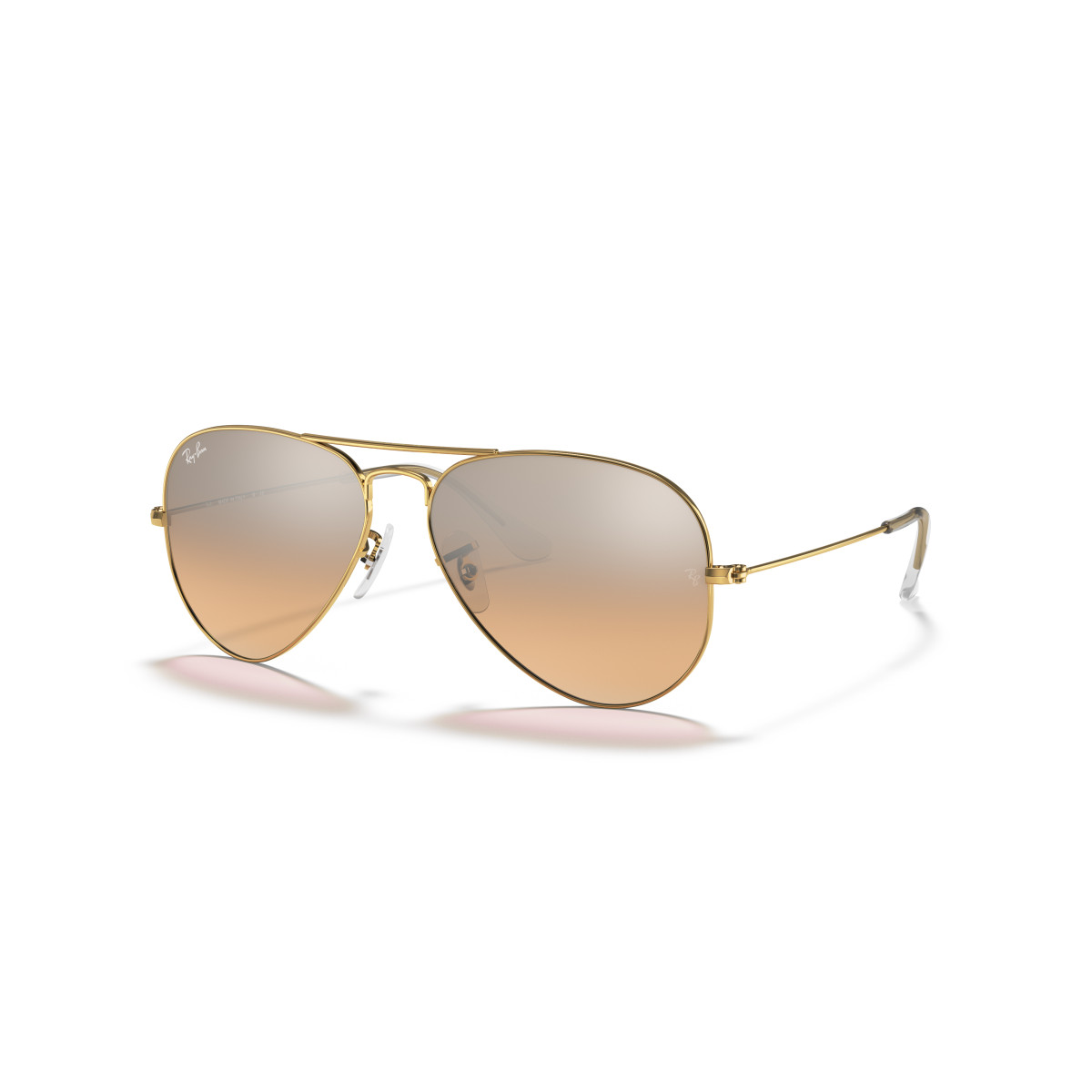 Ray-Ban Aviator Metal Large akiniai | Arista Gold - Silver Pink