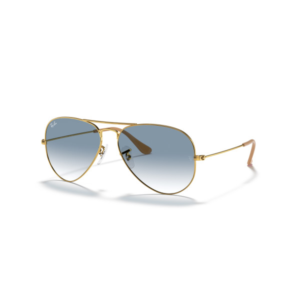 Ray-Ban Aviator Metal Large akiniai | Light Blue Ray-Ban Aviator Metal Large akiniai | Light Blue