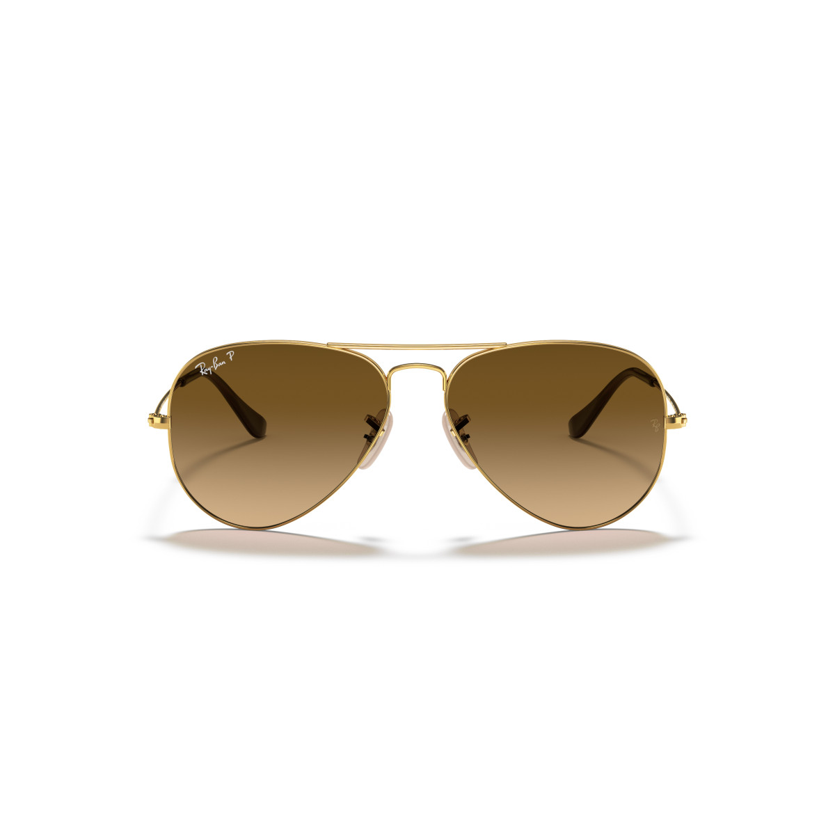 Ray-Ban Aviator Metal Large akiniai | Polarised | Arista Gold - Brown