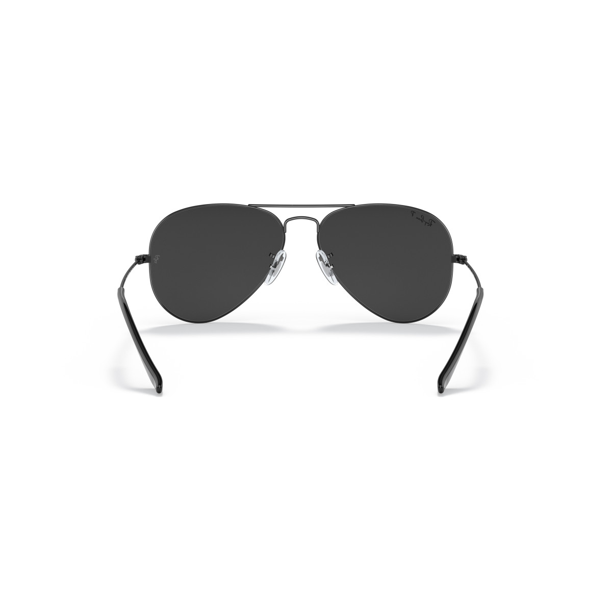 Ray-Ban Aviator Metal Large akiniai | Polarised | Black - Black